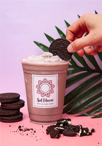 Cookies and Cream Ice Blended