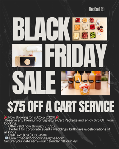 Holiday Special for Cart Services