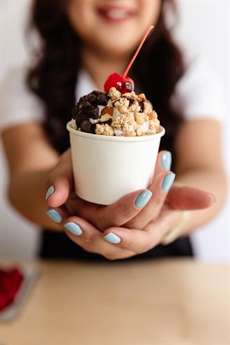 Build your own ice cream treats