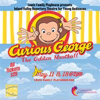 Inland Valley Repertory Theatre (IVRT) Presents “Curious George: The Golden Meatball” at the Lewis Family Playhouse.