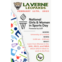  National Girls and Women in Sports Day at University of La Verne