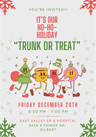 Holiday Trunk or Treat Event!