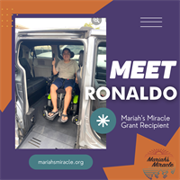 Mariah’s Miracle Grants $15k for Wheelchair Van to Pediatric Therapy Patient