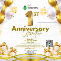 1 Year Anniversary Celebration with Community Wellness Event