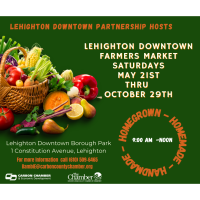 Lehighton Downtown Farmers Market - 7/2/2022