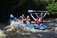 1-Day Paddles & Battles - Whitewater Rafting & Paintball-Pocono Whitewater