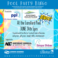 Lansford Pool Party Bingo June 14th