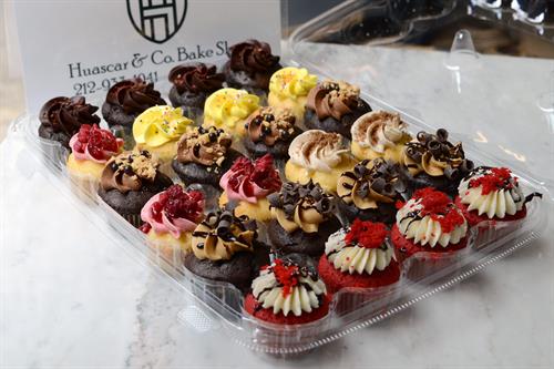 Huascar & Co. Bakeshop Assorted Mini Cupcakes