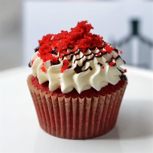 Huascar & Co. Bakeshop Scarlet Velvet Cupcake