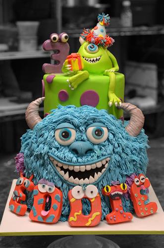 Huascar & Co. Bakeshop Monsters Inc. Birthday Cake Huascar & Co. Bakeshop Monsters Inc. Birthday Cake