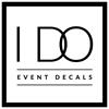 ''I DO'' Event Decals