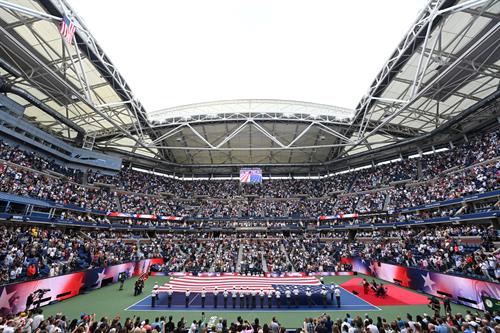 2022 US Open's Final Anthem Ceremony