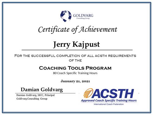 Coach Training Certification