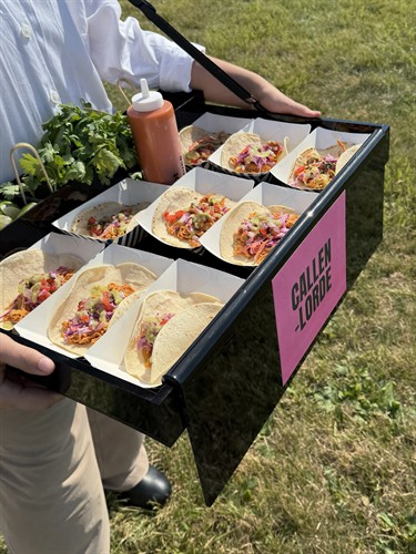 Taco Hawker Tray for Callen-Lorde