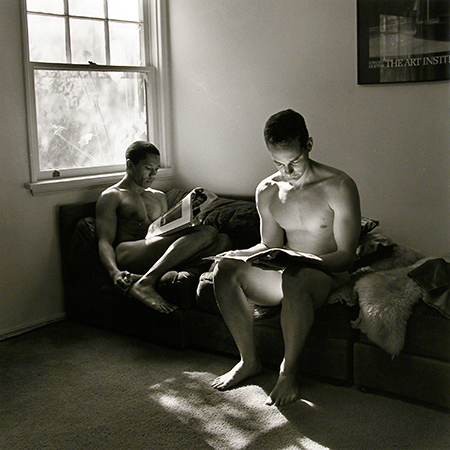Robert Giard, "Sunday Morning  Ca.," 1989, Gelatin silver print. Foundation Purchase. Collection of Leslie-Lohman Museum. Image © artist.