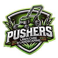 Pusher's lawn and landscaping