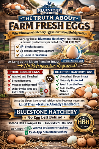 Pasture Raised Eggs Collected Daily