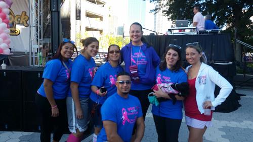 Making Strides for Breast Cancer Walk