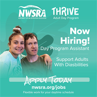 Now hiring: Thrive Day Program Assistants