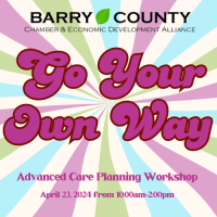 Go Your Own Way: Advanced Care Planning workshop