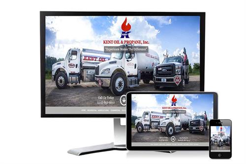 Kent Oil and Propane Website Design