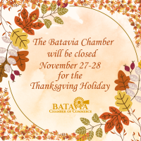 We are closed for the Thanksgiving Holiday!