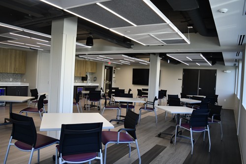 The River Room inside the Callahan Community Center