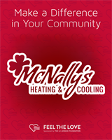 McNally's Heating & Cooling Seeking Nominations for 2026 Lennox Feel The Love® Program