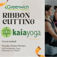 Chamber Ribbon Cutting: Kaia Yoga