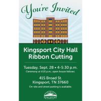 New Kingsport City Hall Ribbon Cutting & Open House