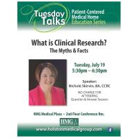 What is Clinical Research? The Myths & Facts
