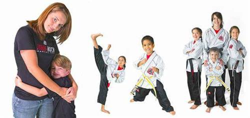 Something for the whole family.  Classes range from 4 yrs. old  to Adults