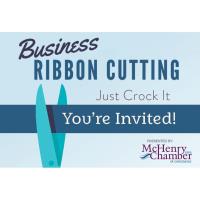 Ribbon Cutting - Just Crock It