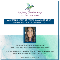 WINGS Luncheon: Women's Self Defense and Awareness 08.21.24