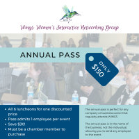 WINGs - Annual Pass & Table Sponsor - 2025