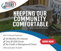 Jett's Heating & Air, Inc. - McHenry