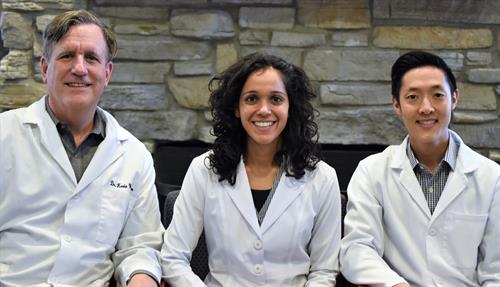Drs. Kevin Wegrzyn, Anjali Talwar, and Michael Cheng