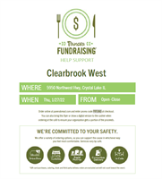 Panera Dine & Donate for Clearbrook West