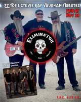 ZZ TOP AND STEVIE RAY VAUGHAN TRIBUTES – ELIMINATOR & WALL OF DENIAL live at The Vixen