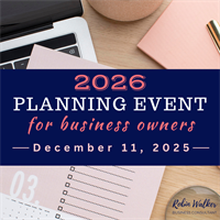 2026 Business Planning Event: Map Out Your Year!