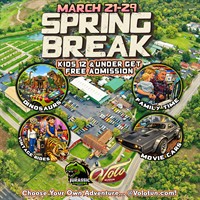 Spring Break Week: Kids 12 & Under Get FREE Admission to Volo Museum & Jurassic Gardens!