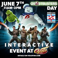 Ghostbusters Day Interactive event at Volo Museum!