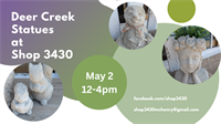 Deer Creek Statues Pop Up @ Shop 3430