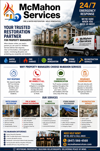 Locally owned. Family operated. Community trusted. McMahon Services since 1954. www.mcmahonservices.com