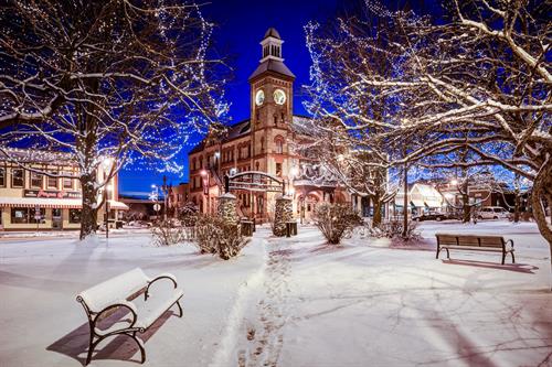 Winter at the Woodstock Opera House