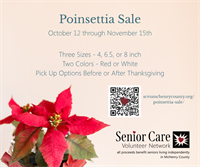 SCVN Poinsettia Sale