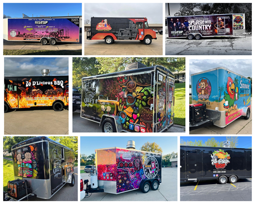 Food Trucks / Trailer Wraps 