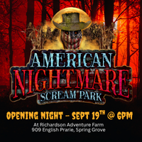OPENING DAY at AMERCIAN NIGHTMARE SCREAM PARK