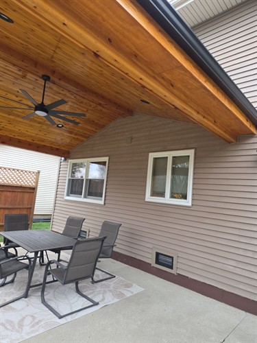 Covered Patio in McHenry