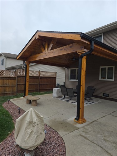 Covered Patio in McHenry